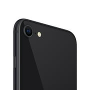 Walmart Family Mobile Apple iPhone SE (2nd Generation - 2020), 64GB, Black- Prepaid Smartphone [Locked to Walmart Family Mobile]