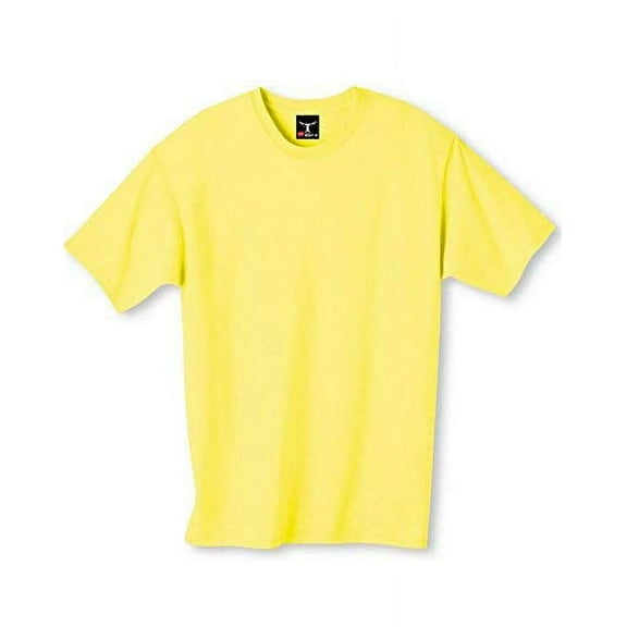 Hanes Preshrunk 100% Cotton 6.1oz. Beefy-T - Born To Be Worn T-Shirt (Pack of 3) 3 Yellow