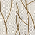 thumbnail image 4 of DecMode 25" x 31" Brass Metal Branch 3 Panel Tree Fireplace Screen with Mesh Netting, 1-Piece, 4 of 14