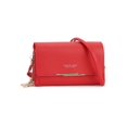 thumbnail image 2 of LAVA Small Crossbody Bags for Women PU Leather Clutch Purses Card Holder Wallet with Shoulder Strap (Red), 2 of 9