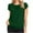 Green-11, variant on Mittory Womens Summer Tops Dressy Casual Short Sleeve Tunic Chiffon Blouse Business Pleated Loose Flowy Shirts