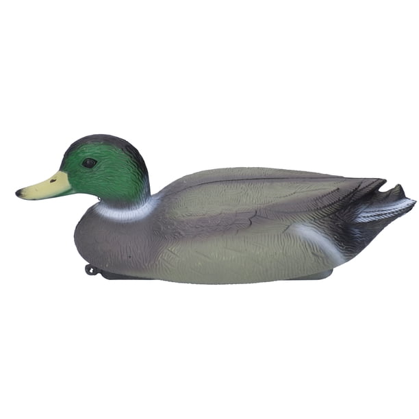 Señuelo de caza, pato de plástico, simulación al aire libre, decoración de pato, diseño fácil de usar