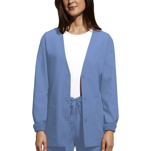 Cherokee Workwear Women's Warm Up Scrubs Jacket Cardigan 4301