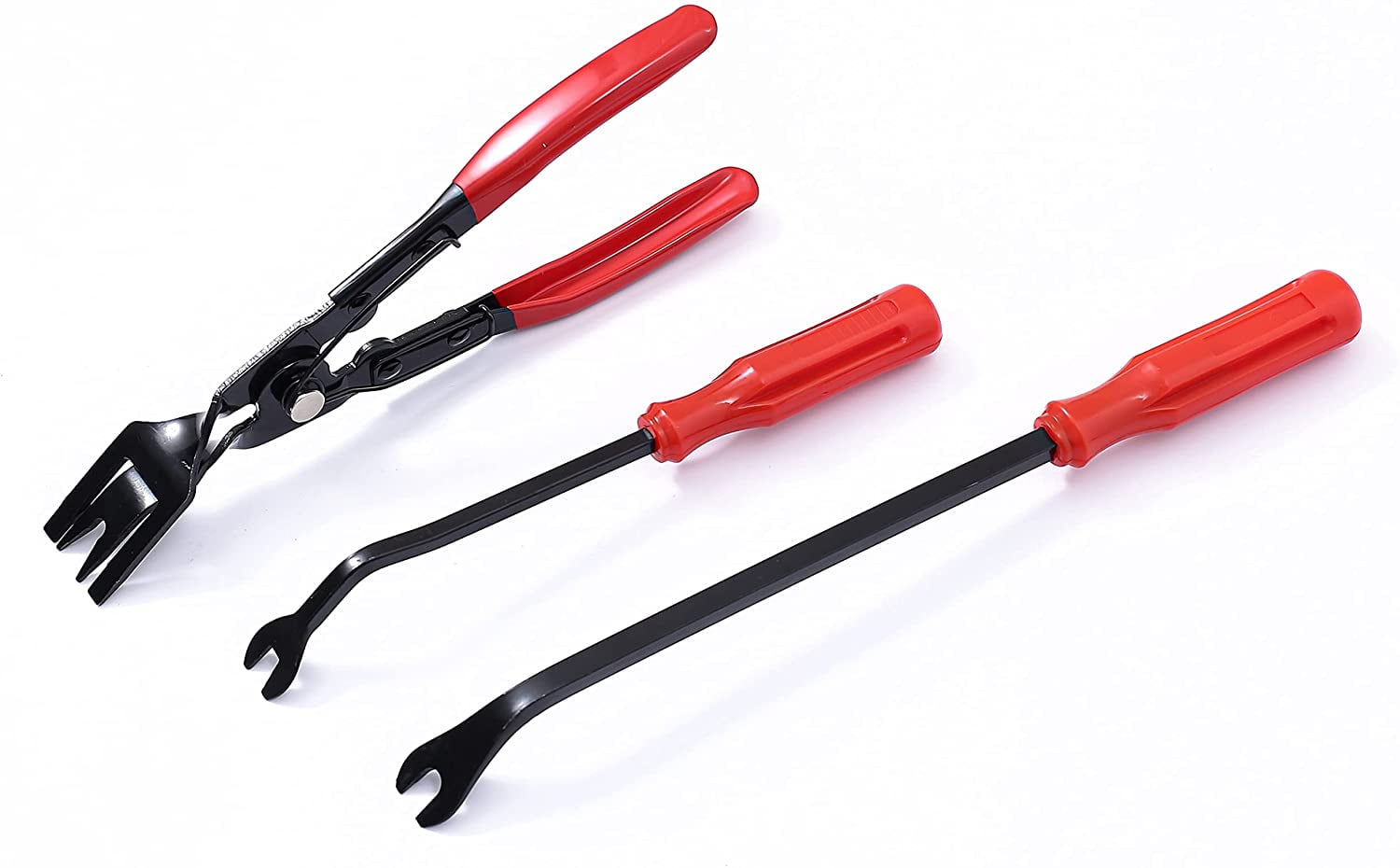3 PCS Clip Pliers Set and Fastener Remover Universal Auto Door Car