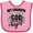 Pink and Fuchsia, variant on Inktastic My Grandpa Was So Amazing God Made Him an Angel Boys or Girls Baby Bib