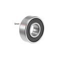 thumbnail image 3 of 696-2RS Ball Bearing 6x15x5mm Double Sealed Chrome Steel Bearings 10pcs, 3 of 5