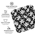 thumbnail image 3 of Picia Lilies Flowers Printed Leather Coasters for Drinks, 4" Drink Coasters Set of 4 for Tabletop Protection, Handmade Luxurious Home Décor and Housewarming Gift -Square, 3 of 6