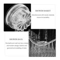 thumbnail image 2 of GOOHOCHY Organizador de baño con ventosa, sin perforaciones, estante de ducha, soporte para champú, 2 of 8
