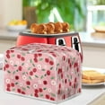 thumbnail image 3 of Yuyamidu Cherry Toaster Cover 4-Slice Bread Maker Cover Daisy Kitchen Dust Decoration Pink Appliance Protective Cover Spillproof Wide Slot Microwave Oven Dustproof Cover, 3 of 7