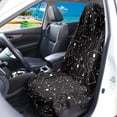 thumbnail image 3 of POLERO Constellation Star Pattern Bucket Seat Cover, Non Slip Sweatproof Plush Microfiber Towel Protector for Trucks Vans and Passenger Cars, 3 of 7