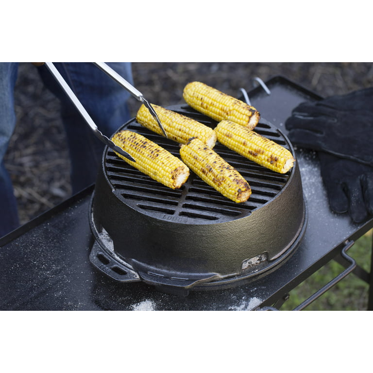 Camping and cooking with my Lodge Sportsman's Grill