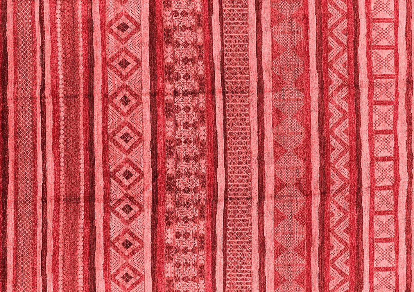 Ahgly Company Indoor Rectangle Oriental Red Industrial Area Rugs, 4' x