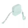 thumbnail image 1 of Cinta métrica retráctil mini suave, 3 unidades, transparente, marcada en verde claro 5 piezas, 1 of 8