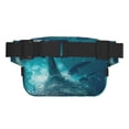 thumbnail image 3 of Disketp Airplane Shark Riñonera de Doble Capa, Bolsa de Cintura Ajustable para Viajes, Correr y Senderismo, Riñonera Ligera para Hombre y Mujer, 3 of 9
