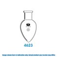 thumbnail image 2 of DIMA GLASS® Flask, Single Neck, Pear Shaped 24/40, 100 mL, 2 of 2