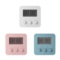 thumbnail image 3 of pitrice Wall Mount Digital Timer Clock Time Management Teachers Training Workout Timing Device Household Bakery Pink 1Set, 3 of 6