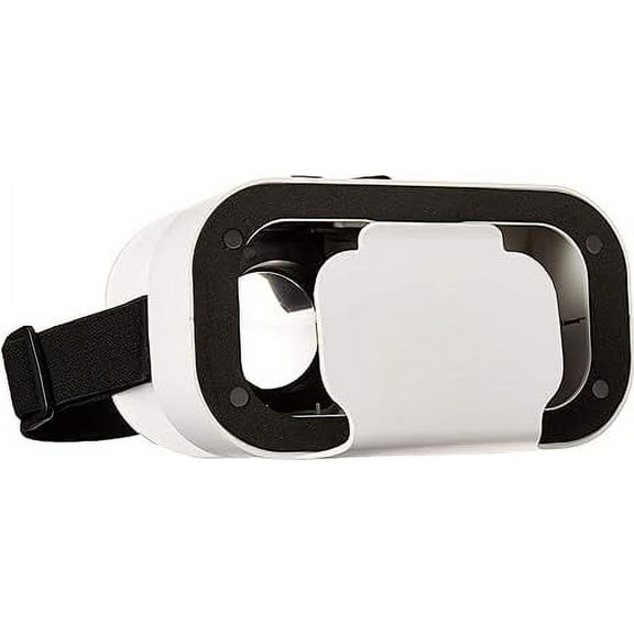 Virtual Reality Headset, VR Headset/Goggles by GEMS Use with iPhone and Android Adjustable Focal Length, Universal Compatibility, Ergonomic Design, A