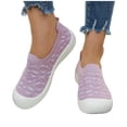 thumbnail image 4 of Women's Orthopedic Walking Shoes - Lightweight, Loose Fit, Breathable, Mesh-Comfortable, Soft Sneakers Pink 5.5, 4 of 6