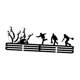 thumbnail image 2 of Perchero para medallas, organizador para colgar medallas, de hierro resistente, para el hogar Bolos, 2 of 9