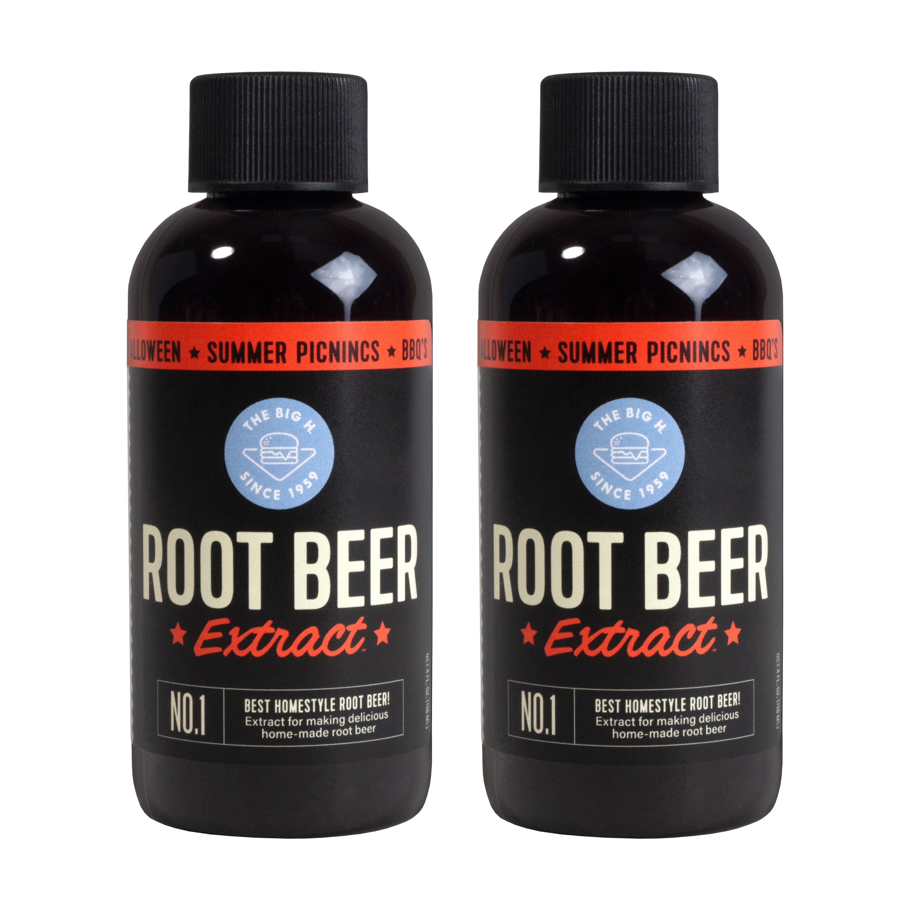 Hires Big H Root Beer Extract Root Beer Soda And Dessert Syrup 4 Fl hires-big-h-root-beer-extract-root-beer-soda-and-dessert-syrup-4-fl