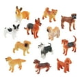 thumbnail image 2 of 12 Unids Figuras de Perros Animales Estatuas en Miniatura Juguete Educativo Temprano Jugar Juguetes Figuras de Animales de Perros para Macarena Figuras de simulación, 2 of 8