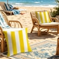 thumbnail image 4 of Outdoor Waterproof Pillow Cover Home Geometric Stripe Patterns Simples Sofa Chair Cushion, 4 of 6