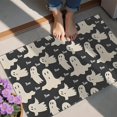 thumbnail image 4 of Halloween Ghost Boo Pattern Door Rugs,Washable Non Slip Door Mats Indoor,Decorative Door Mats,Entry Mat Indoor for Entrance,Bedroom,Kitchen,Bathroom,20"x32", 4 of 6