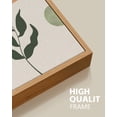 thumbnail image 2 of SHENIFY Boho Wall Art Sage Plant Botanical Bohemain Wall Printing Abstract Canvas Prints with Leaf & Sun Lines 11x14in3pcs Natural Framed, 2 of 5
