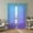 Style 3, variant on Lily Satin Sheer Curtains 2 Panels, Rod Pocket Double Gliding Window Drapes, Elegant Gradient Color Satin Window Treatments for Living Room Bedroom(52x63in Style 2)