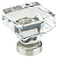 thumbnail image 2 of Emtek 86404 Us15A Squ 1.625 in Lido Cabinet Knob in Nickel, 2 of 3