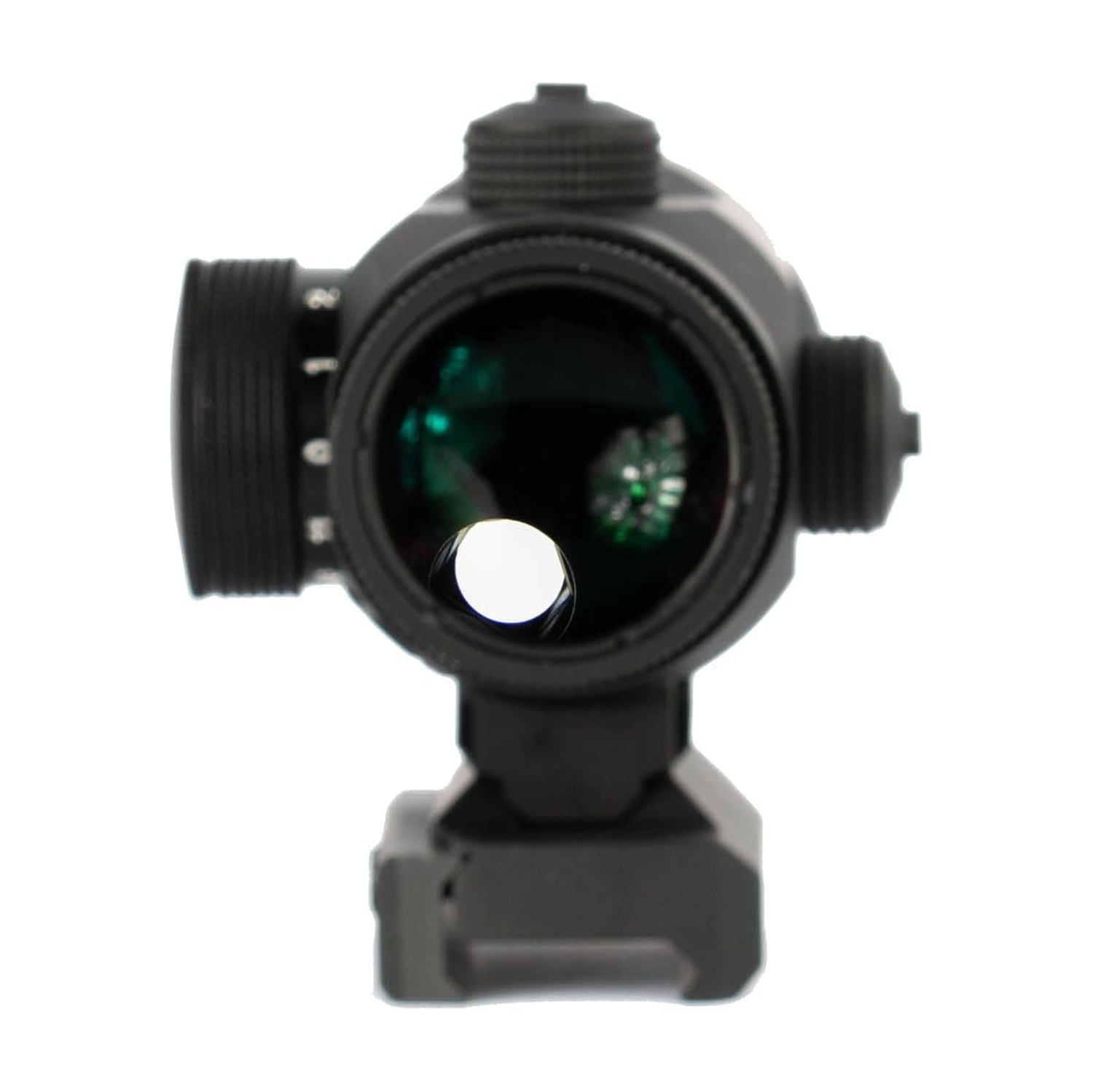 Monstrum Ruckus 3X Prism Scope with Shake Awake | Circle Dot Reticle