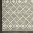 thumbnail image 4 of Nourison Grafix Moroccan Grey 5'3" x 7'3" Area Rug, (5x7), 4 of 8