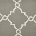 thumbnail image 3 of MAYEERTY 50x18" Fretwork Print Grommet Top Valance Grey/White, 3 of 6