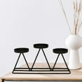 thumbnail image 4 of Triangle Geometric Candle Holder Candlesticks Table Wedding Dining Decorative, 4 of 4