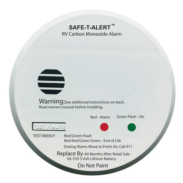 Mti Industries 40 Series 12 Volt Safe T Alert Surface Mount Rv Propane Lp Gas Alarm 40 441 P Wt The Home Depot