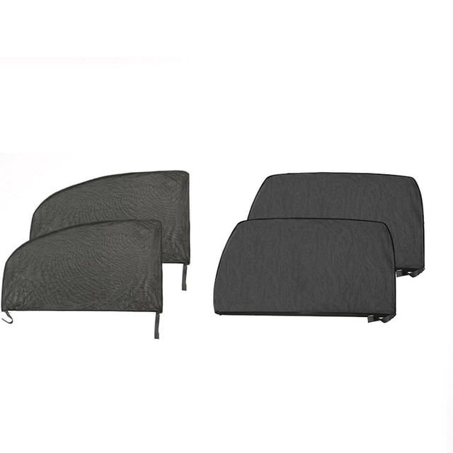 Car Window Sun Shade Mesh Mosquito Net Breathable Foldable Sun UV Protection