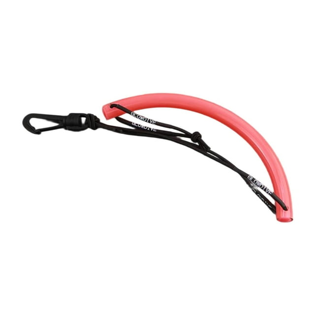 Cilíndrico de buceo Glow Stick luminoso Tank de buceo para bucear al aire libre Rojo naranja