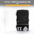 thumbnail image 4 of Electronic Repair Tool Preicision Screwdriver Bit 115 in 1 Magnetic, 4 of 8