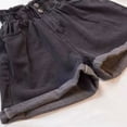 thumbnail image 2 of Fashion Denim Shorts High Waist Wide Leg Shorts, 2 of 3