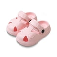 thumbnail image 4 of Fozruso Girls Sandals Close Toe,Sizes 8-8.5 Little Kid,Kids Unisex Water Play Clogs Sandals With Breathable Holes For Beach Pool Outdoor Activities, 4 of 7