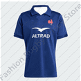 thumbnail image 2 of ​ ​ 24/25 casa Francia Rugby Jersey hogar hombres niños adultos partido masculino Tops tren equipo camiseta tren niños camiseta niños ropa Fans 24, 2 of 4