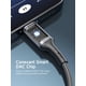 thumbnail image 4 of Cable auxiliar de audio JSAUX USB C a 3,5 mm, 9,9 pies para iPhone y Samsung, 4 of 8