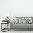 thumbnail image 3 of Ambesonne Mid Century Modern Throw Pillow Cover 4 Pack, Neutral Forms, 20", Blue Tan and Grey Teal, 3 of 4