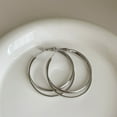 thumbnail image 3 of Minimalist Gold Hoop Earrings for Women, 14K Gold Filled Small Huggie Hoops, Hypoallergenic Lightweight Everyday Earrings, 3 of 4