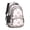 Pink Cat Head, variant on Galaxy Cat Head Black Pattern Backpack for School, Cute School Bag with Adjustable Shoulder Straps and Padded Back, 16.9"x12.6"x5.9"