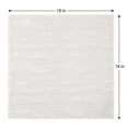 thumbnail image 6 of Unique Bargains 12Pcs Jacquard Washable Cloth Napkins Beige 18x18inch, 6 of 6