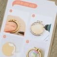 thumbnail image 4 of Shisuyan Mini Embroidery Frame Wooden Round Cross Stitch Ring DIY Crafts Embroidery Hoops (Size Large), 4 of 8