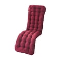 thumbnail image 2 of Lounge Chair Cushion,Outdoor Lounge Chair Cushions,Seat Cushions,Lounge Chair Cushion,Cushions for Outdoor Furniture,Patio Cushions Chaise Outdoor Mattress Recliner Quilted Thick(Red), 2 of 6