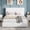 White, variant on SHA CERLIN Full Size Bed Frame, Velvet Upholstered Platform Bed, Vertical Channel Tufted Adjustable Headboard, Low Profile Bed Frame, No Box Spring Needed, Easy Assembly, White