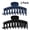 Navy Blue/Black, variant on SennTech Big Hair Large Claw Hair Clips for Women Girls Night 4 inch Nonslip Strong Hold Hair Clip (2 Pack) Navy Blue